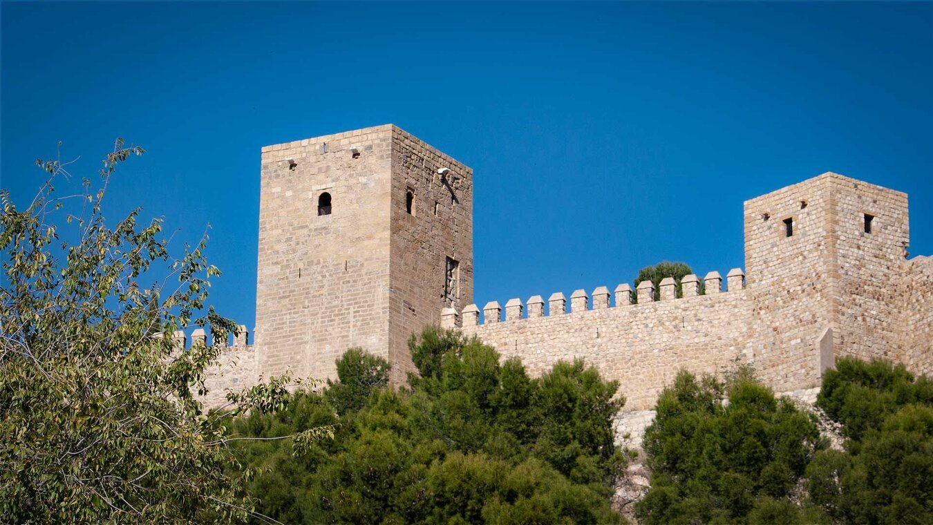 Maurische Festungsanlage: der Alcazaba von Antequera