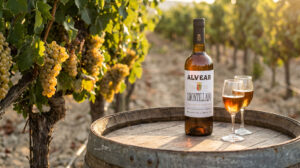 Wein aus der die Pedro-Ximénez-Traube