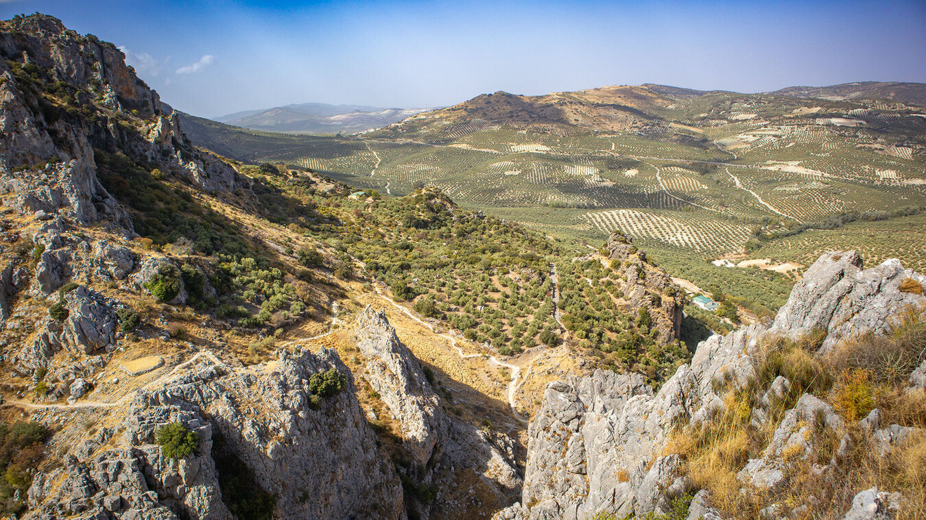 Ausblick auf die Landenge am Istmo de la Pared, Fuerteventura