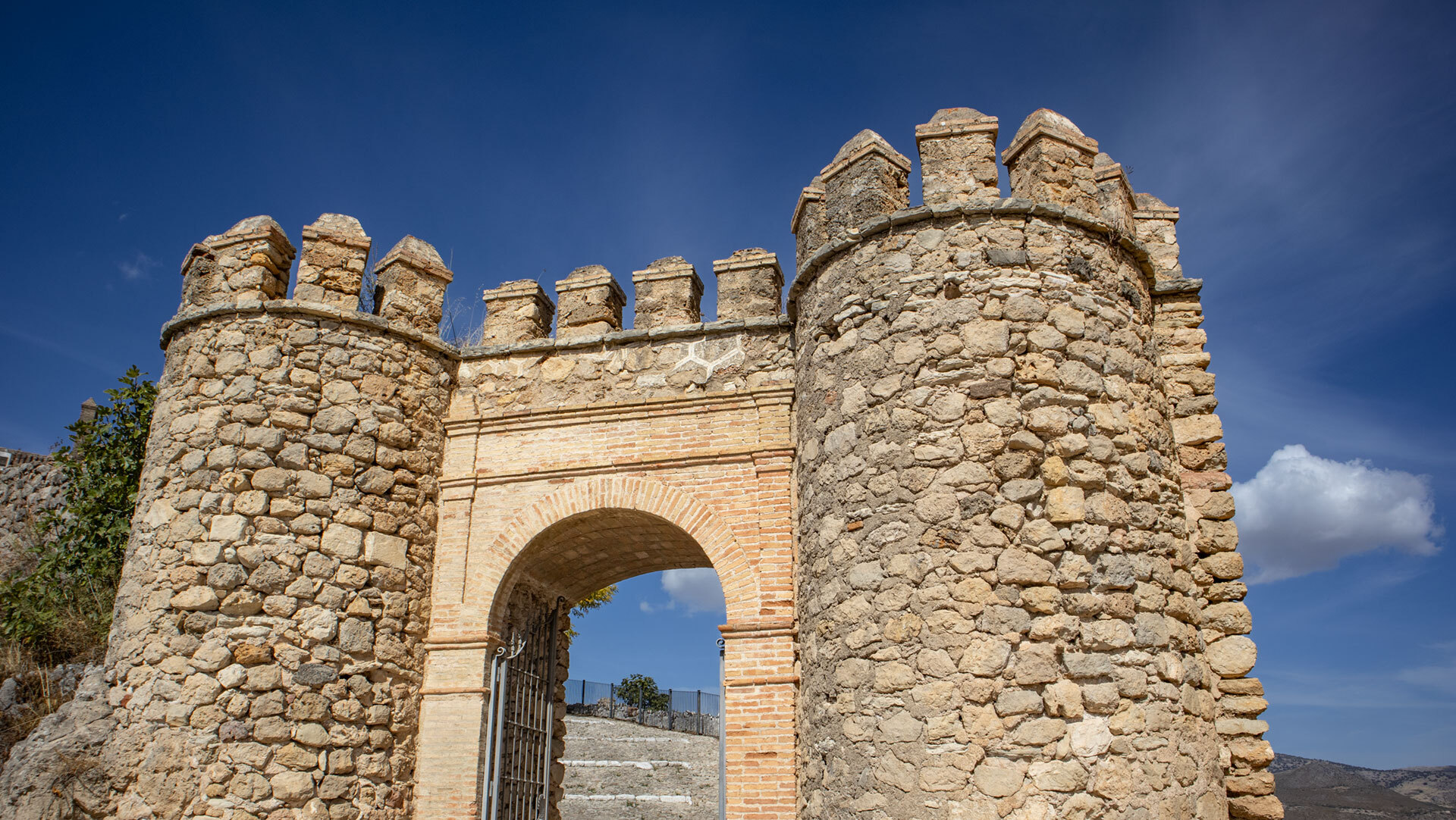 Portal des Castillo de Carabuey
