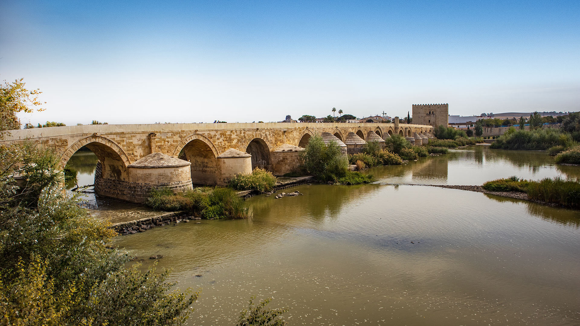 Die Puente Romano in Cordoba
