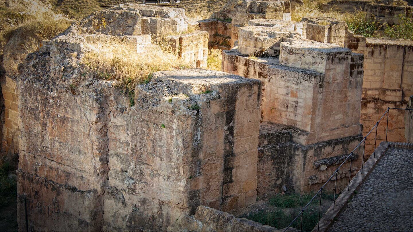 Termas Romanas de Santa María – die römischen Thermen aus dem 1. Jahrhundert n.Chr. sind eines der schönsten archäologischen Highlights Antequeras