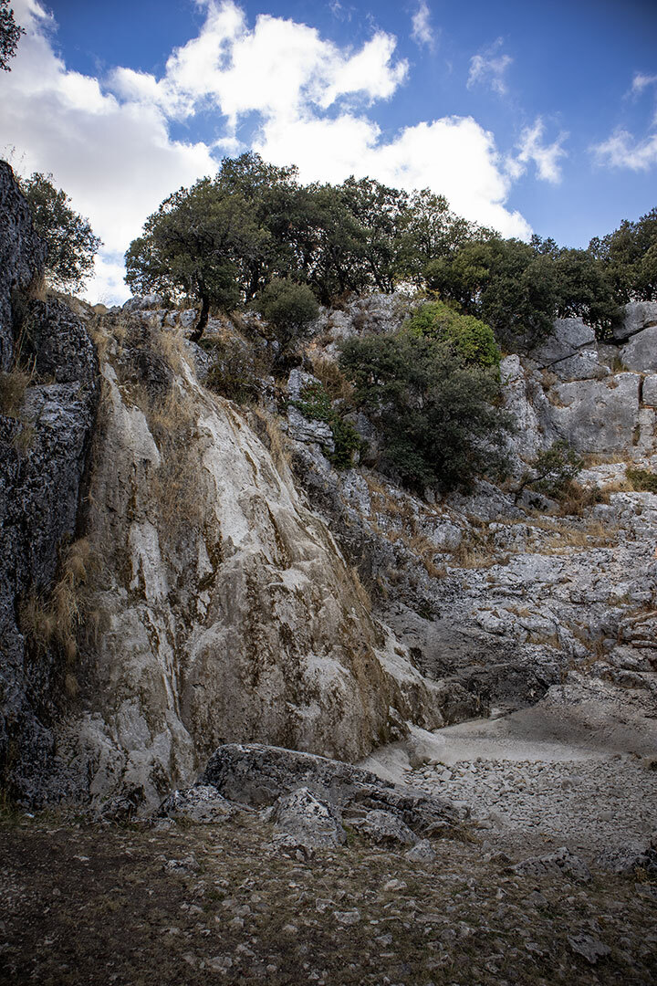Wasserfall Las Chorreras – im Sommer trocken